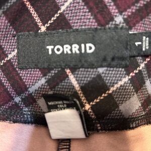 Plaid leggings, excellent condition